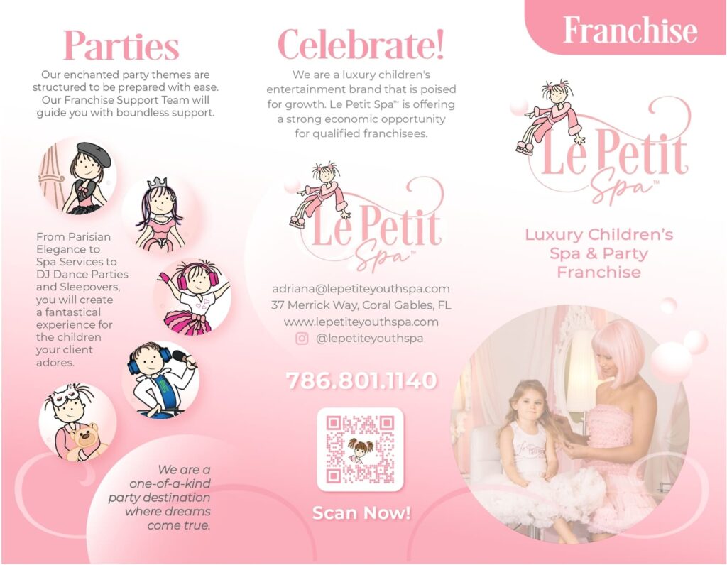 Join the Le Petit Youth Spa family! ✨ Own a franchise and bring luxury kids’ spa parties & pampering experiences to your city. Low inventory, high demand—apply today!